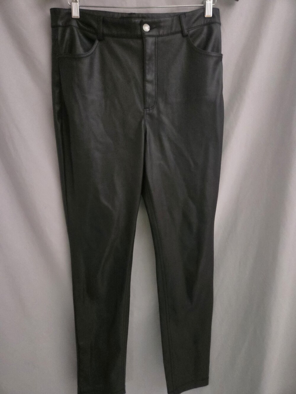 Dynamite Black Faux Leather Skinny Jeans